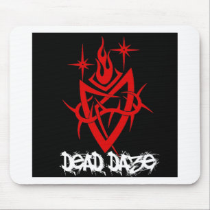Tapis De Souris Cœur Tribal Dead Daze