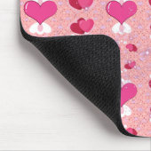 Tapis De Souris coeur valentin vibrant (Coin)