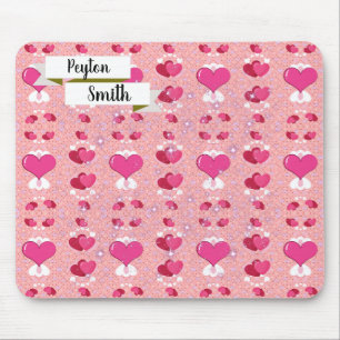 Tapis De Souris coeur valentin vibrant