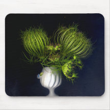 Coeur vert en noir
