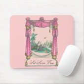 Tapis De Souris Coeur volant ~ Mousepad (Avec souris)