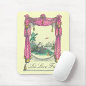 Tapis De Souris Coeur volant ~ Mousepad (Avec souris)
