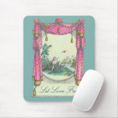 Tapis De Souris Coeur volant ~ Mousepad (Avec souris)