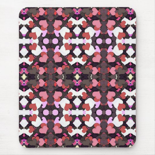 TAPIS DE SOURIS CŒURS (Devant)