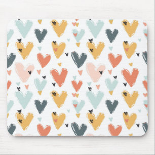 Tapis De Souris Cœurs