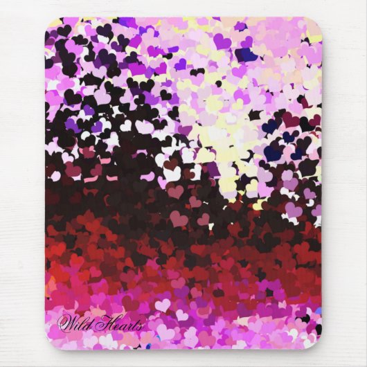 TAPIS DE SOURIS CŒURS (Devant)