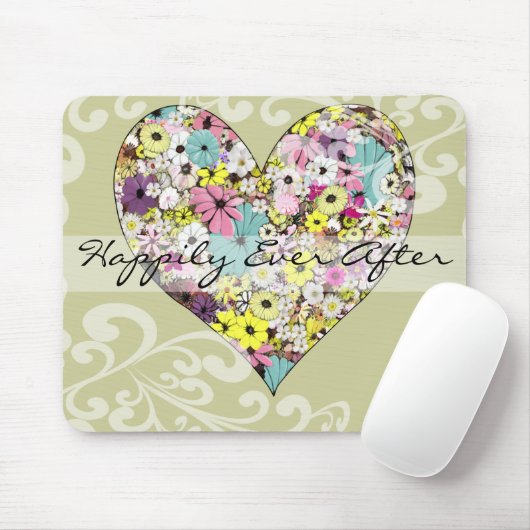 Tapis De Souris Coeurs (Avec souris)