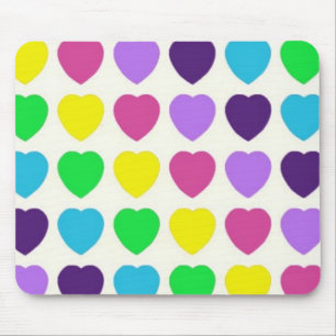 Tapis De Souris Coeurs !