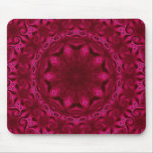 Tapis De Souris Coeurs abstraits et fleurs mousepad (Devant)