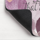 Tapis De Souris Coeurs aquarelle (Coin)