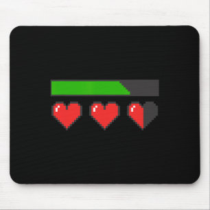 Tapis De Souris Coeurs Chargement Comme Un Jeu Vidéo Valentines Gr