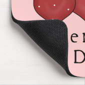 Tapis De Souris Coeurs D7 Mousepad de heureuse Sainte-Valentin (Coin)