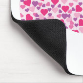 Tapis De Souris Coeurs Dachshund (Coin)