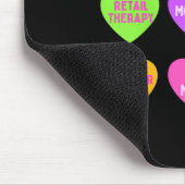 Tapis De Souris Cœurs de conversation drôles de la Saint-Valentin (Coin)
