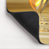 Tapis De Souris Coeurs d'or d'anniversaire (Coin)