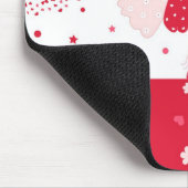 Tapis De Souris Coeurs féeriques (Coin)