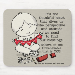 Tapis De Souris Coeurs généreux