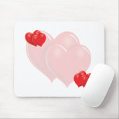 Tapis De Souris Coeurs lourds (Avec souris)