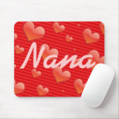 Tapis De Souris Coeurs Mousepad de Nana (Avec souris)