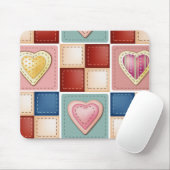 Tapis De Souris Coeurs piqués (Avec souris)