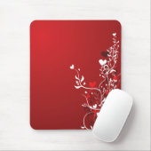 Tapis De Souris Coeurs rouges (Avec souris)