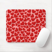 Tapis De Souris Coeurs roux (Avec souris)