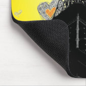 Tapis De Souris Coeurs tour Eifel Mousepad (Coin)
