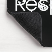 Tapis De Souris Coexister avec le respect - Paix et la tolérance (Coin)