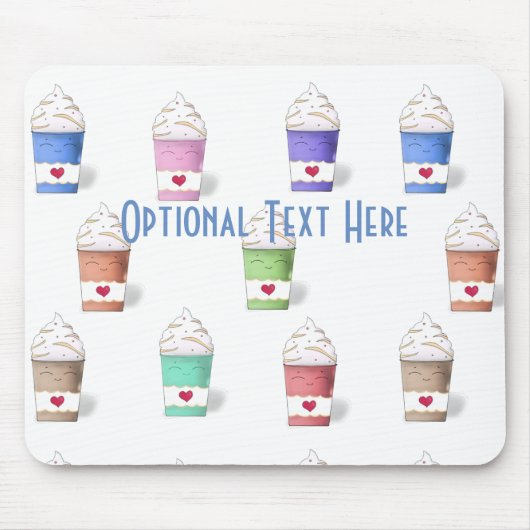 Tapis De Souris Coffee Cups (Devant)