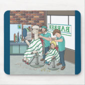 Tapis De Souris Coiffure d'Alpaca (Devant)