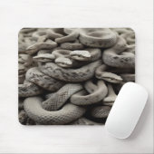 Tapis De Souris Coiled Serpents (Avec souris)