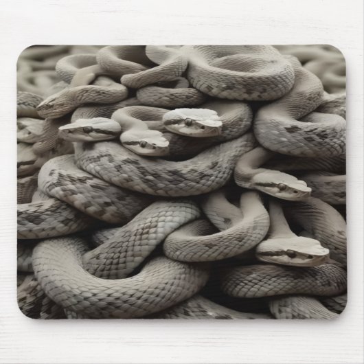 Tapis De Souris Coiled Serpents (Devant)