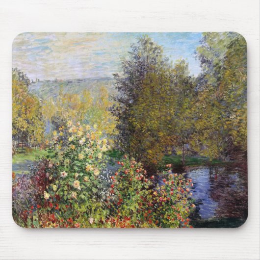 Tapis De Souris Coin du jardin à Montgeron - Claude Monet - (Devant)
