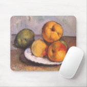 Tapis De Souris coing, pommes, poires de Paul Cezanne (Avec souris)