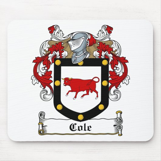 Tapis De Souris Cole-Irlandais-Crête (Devant)