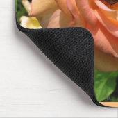 Tapis De Souris Coléoptère sur une rose (Coin)