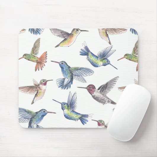 Tapis De Souris Colibri (Avec souris)