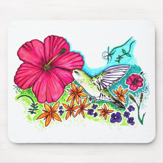 Tapis De Souris Colibri (Devant)