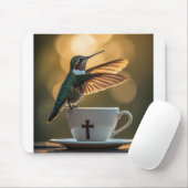 Tapis de souris Colibri (Avec souris)