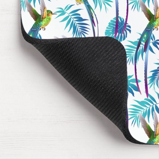 Tapis De Souris Colibri à queue longue tropicale (Coin)