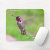 Tapis De Souris Colibri d'Anna (Avec souris)