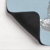 Tapis de souris Colibri Gris (Coin)