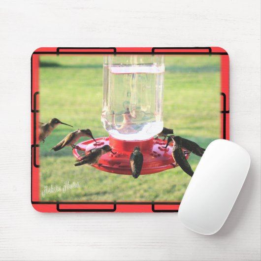Tapis De Souris Colibri Mousepad (Avec souris)