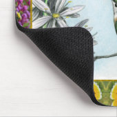 Tapis De Souris Colibris et Fleurs #2 (Coin)