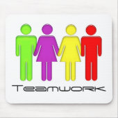 Tapis De Souris Collaboration d'équipe (Devant)