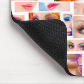 Tapis De Souris Collage abstrait des femmes (Coin)