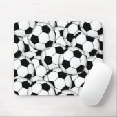 Tapis De Souris Collage de ballon de football (Avec souris)