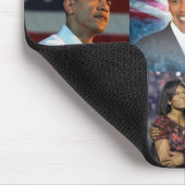 Tapis De Souris Collage de Barack Obama (Coin)