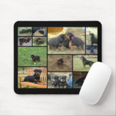 Tapis De Souris Collage de chiot d'ordures de C (Avec souris)