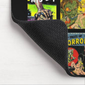 Tapis de souris Collage de couvertures de bandes d (Coin)